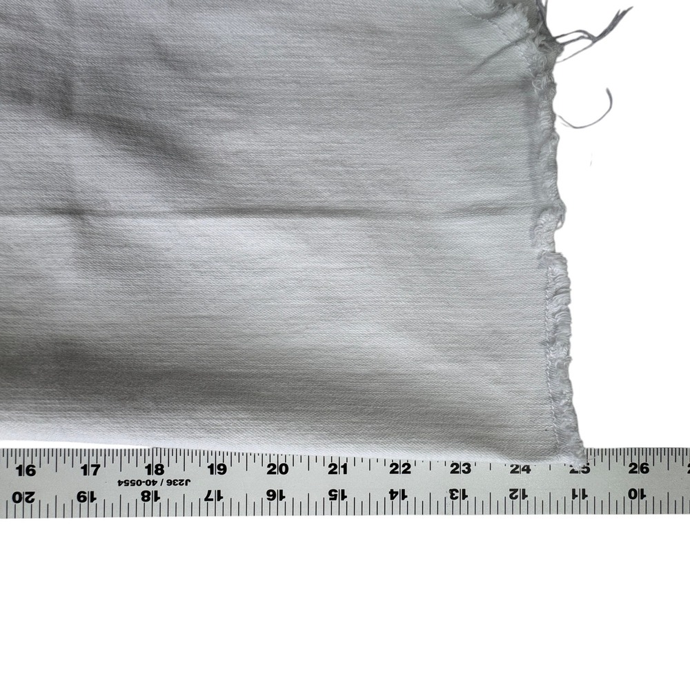 Democracy Ab solution White Cropped Jeans Womens 14 Raw Hem Frayed Tummy Control - Picture 8 of 10